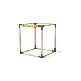 Egoe LEVA small horizontal wall bars, steel