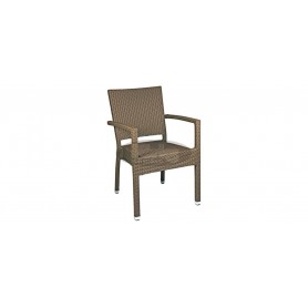 Casale Open armchair, color: castana