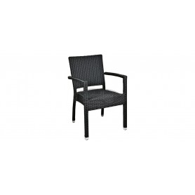 Casale Open armchair, color: black Casale Open armchair, color: black