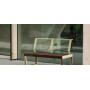 Egoe A two-seat bench, A1-201, setting