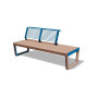 Egoe A Dreisitzer-Bank mit kurzer Rückenlehne, A1-381