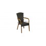 Royal 1 stolica sa ručkama, boja: classic bamboo/mocca