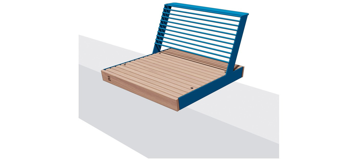 Egoe A wall-mounted bench 0.6m, A1-106