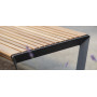 Egoe A bench without backerest, 1.87 m, A2-321, setting
