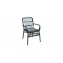 Duval armchair with cushion, color: grey