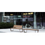 Egoe A bench without backerest, 1.87 m, A2-331, setting