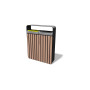 Egoe I litter bin for sorted waste with rain cover, 2x45l, I20-2011