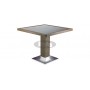 Casale stol 80 x 80 cm, boja: castana