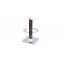 Casale wicker kvadratna baza za stol, boja: leather look brown