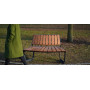 Egoe A two-seat circular bench, A4-1501, setting