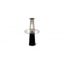 Elegance terrace gas heater, color: black