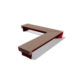 Egoe O L-shaped bench set, O1-2621-L1