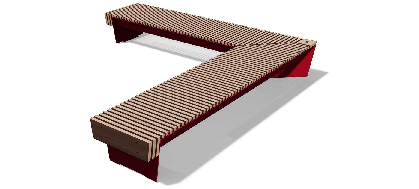 Egoe O L-shaped bench set, O1-2621-L1