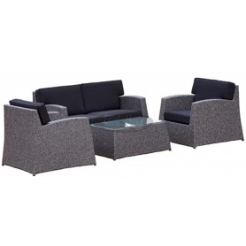 Stax SET, boja: mješana siva ili leather look brown