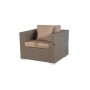 Porto sofa, color: mixed brown