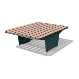 Egoe O bench without backrest 1m, O1-3221