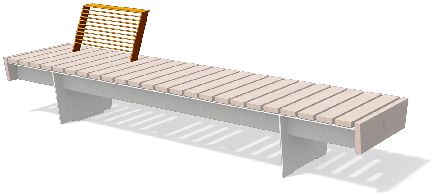 Egoe O backrest for bench O1, O1-A22