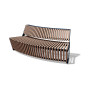 Egoe A three-seat circular bench, A4-2611