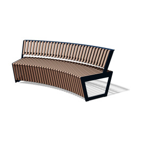 Egoe A three-seat circular bench, A4-2661