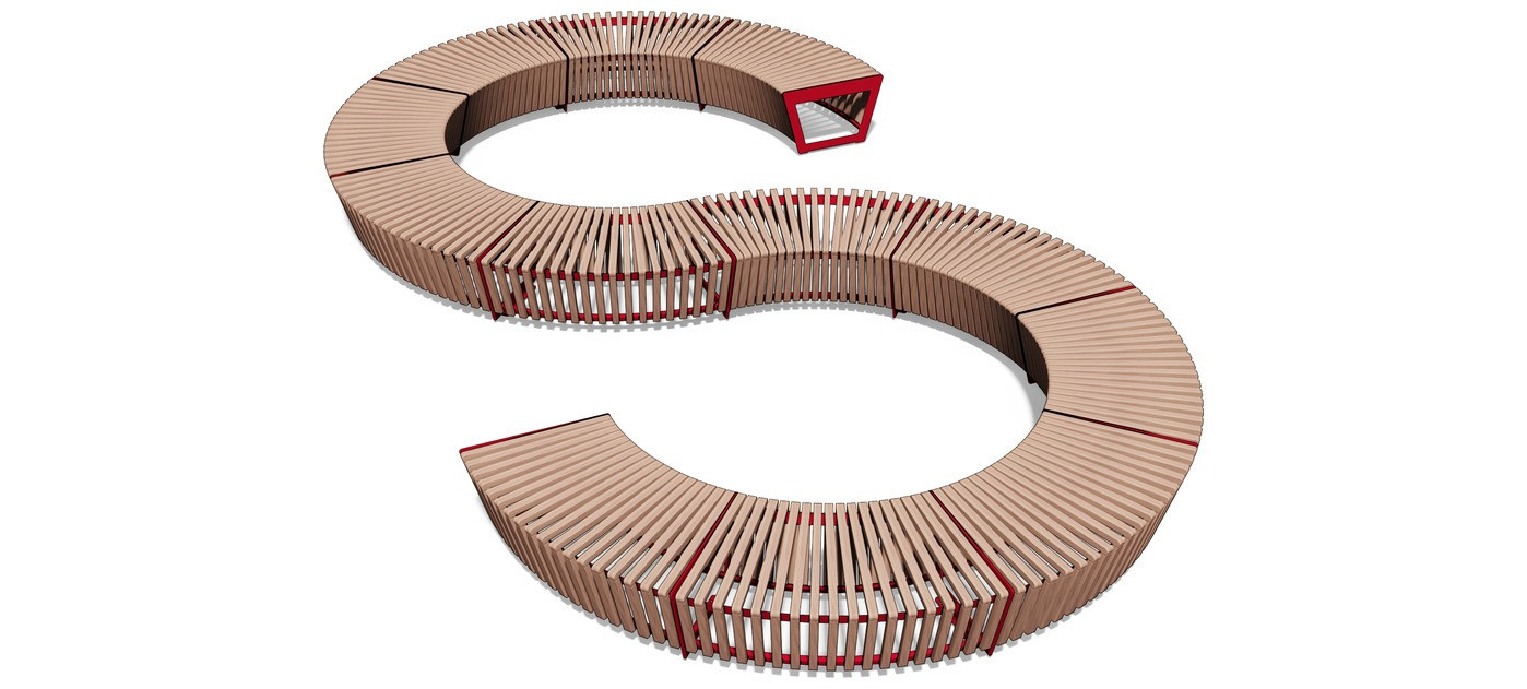 Egoe A set krožnih klopi, A4-SETS1