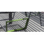 Egoe U two-sided bench with armrests, U1-391, setting