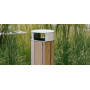 Egoe A koš za smeti z zložljivim pokrovom proti dežju 38 l, A20-1111, ambient