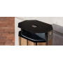 Egoe A litter bin with rain cover and ashtray 61l, A20-5121, setting