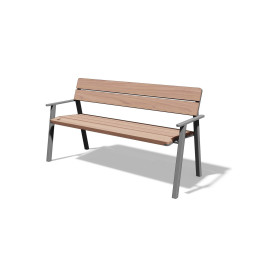 Egoe E klupa s rukohvatima, E2-155