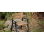 Egoe E bench with armrests, E2-157, setting