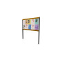 Egoe L enostranska plakatna tabla 1,8 x 0,9 m, L4-300