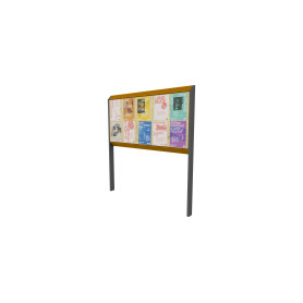 Egoe L enostranska plakatna tabla 1,8 x 0,9 m, L4-310