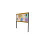 Egoe L enostranska plakatna tabla 1,8 x 0,9 m, L4-310