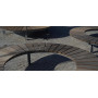 Egoe U curved bench without backrest R2000 / 30°, U3-SETO3, setting