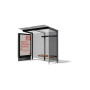 Egoe L double-sided illuminated CLV showcase, L6-200, view 2