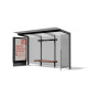 Egoe L double-sided illuminated CLV showcase, L6-200, view 4