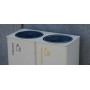 Egoe E koš za ločene odpadke 2x38 l, E20-2401, ambient