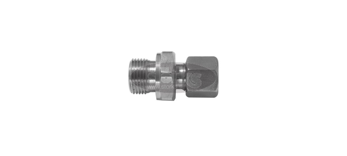 Inox 3/8"M - 8 mm joint