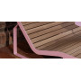 Egoe I Double Deckchair with Armrests, I1-3451, setting