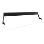 Extremis Hopper naslonjalo, aluminij, 8-10 oseb, L : 298 cm / 117.3", Črna (RAL9005)