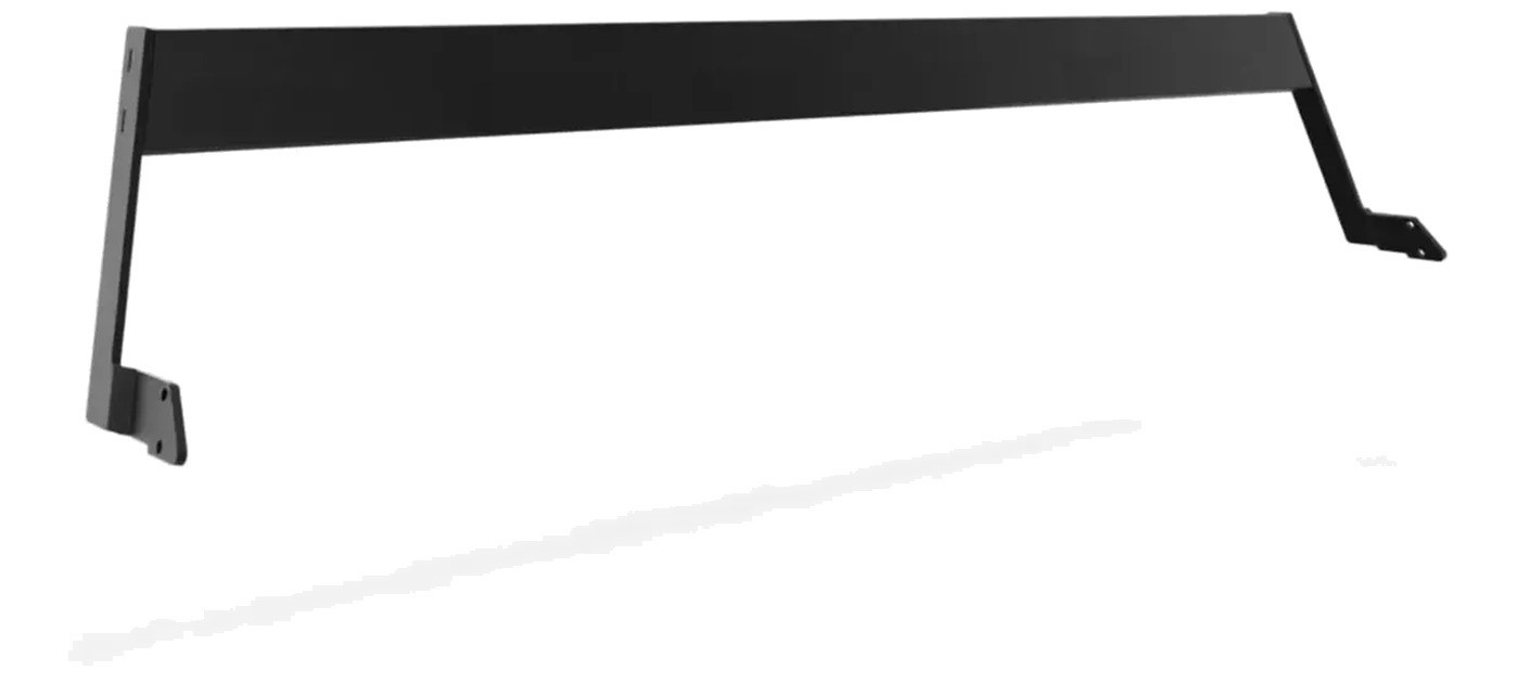Extremis Hopper naslonjalo, aluminij, 8-10 oseb, L : 298 cm / 117.3", Črna (RAL9005)