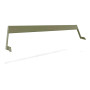 Extremis Hopper naslonjalo, aluminij, 8-10 oseb, L : 298 cm / 117.3", Trstno zelena (RAL6013)