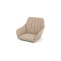 Extremis Captain's Chair blazine, Coconut (Sunbrella® Savane)