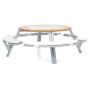Extremis Gargantua cushions, Cinza (Sunbrella® Play)