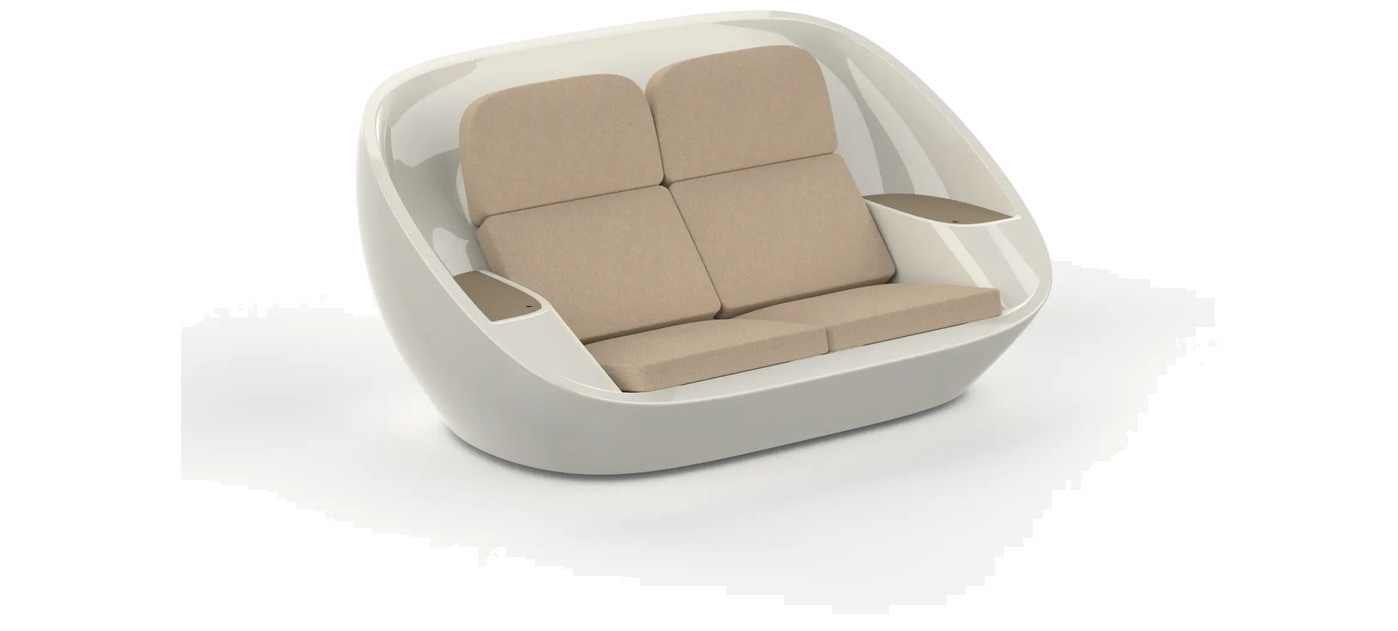 Extremis Cabrio kavč, Epicea (Sunbrella® Source)