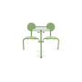 Extremis Bistroo two-seater dining set, Pistache (RAL6021)