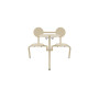 Extremis Bistroo two-seater dining set, Cosmic cream (RAL1015)