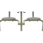 Extremis Bistroo two-seater dining set, setting 6