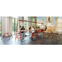 Extremis AMAi table with benches, setting 6