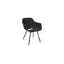 Extremis Captain's Chair stol, Trstno zelena (RAL6013)
