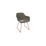 Extremis Captain's Chair stol, Bakreno rjava (RAL8004)